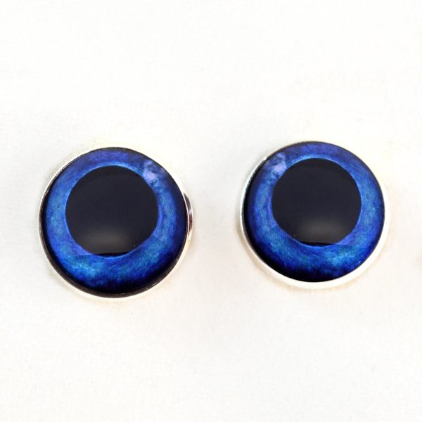 Blue Swordfish Inspired Sew-On Button Glass Eyes Hot on Sale