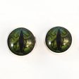 Medusa Snake Green Sew-On Button Glass Eyes For Cheap